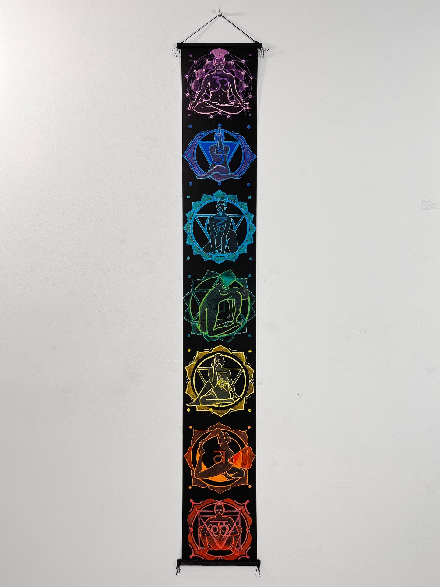 Chakra Scroll Print