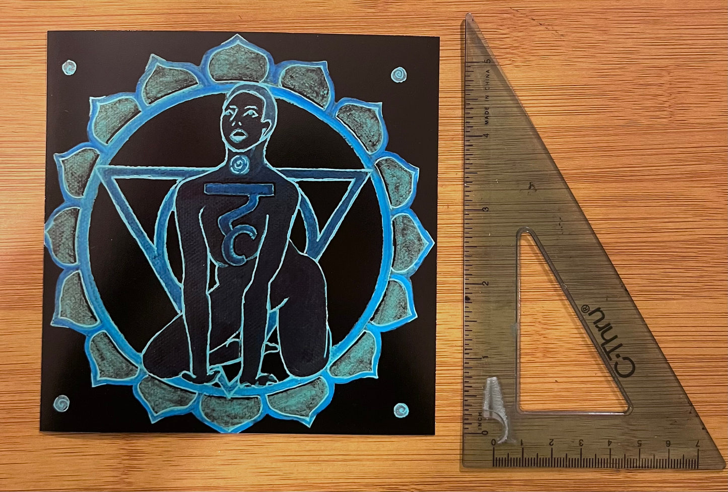 Throat Chakra Print