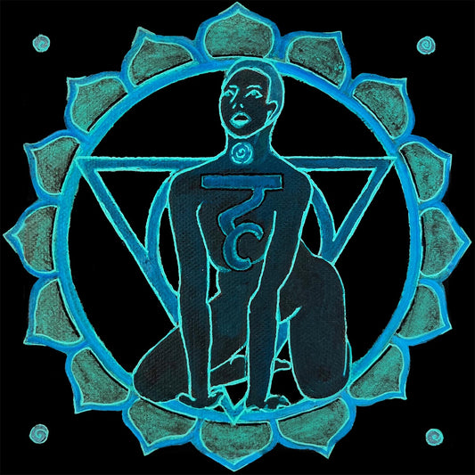 Throat Chakra Print